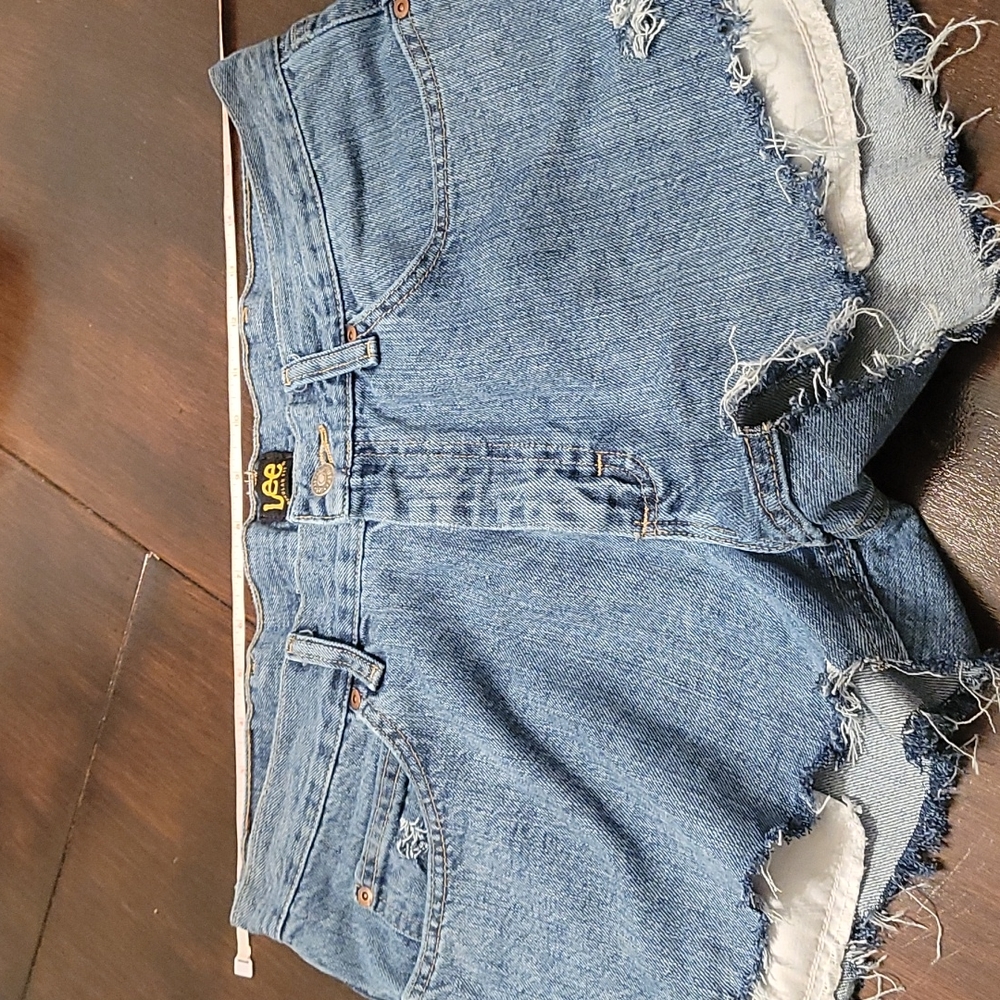 Vintage Lee Jean Cutoff Shorts Y2K - Picture 13 of 14